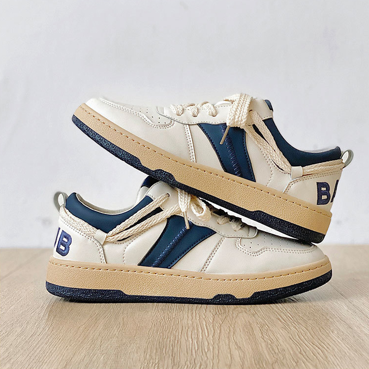 Giày Thể Thao Nam GEMI - Giày Sneaker Màu Xanh Lá - Xanh Lam, Trend 2022, Dễ phối đồ, Cổ Thấp - G5508
