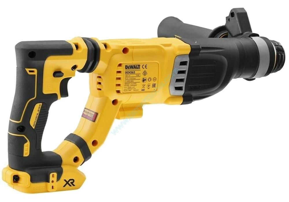 MÁY KHOAN ĐỤC 3 CHỨC NĂNG PIN CẦM TAY 18V-BL DEWALT DCH263P1- HÀNG CHÍNH HÃNG
