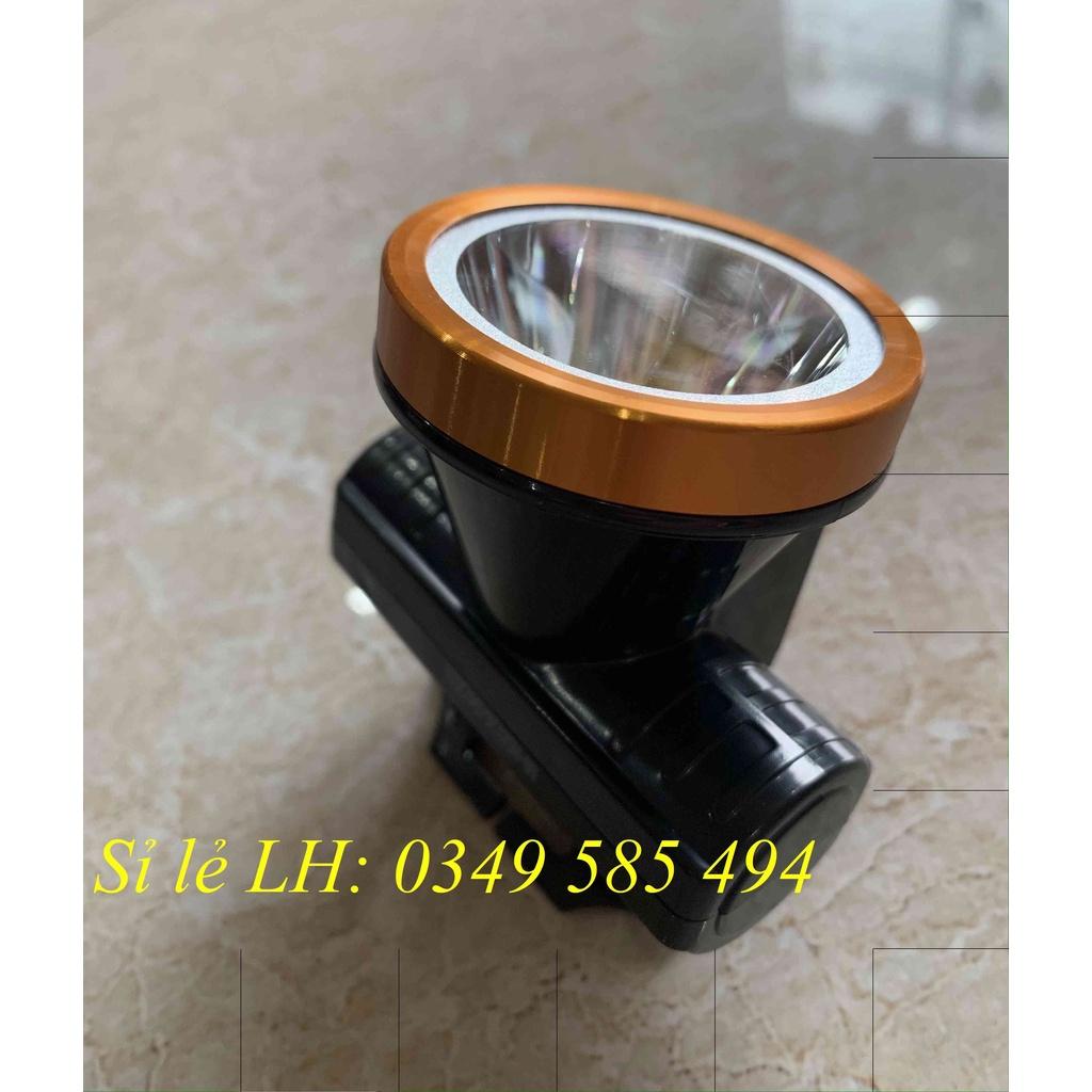 Đèn pin sạc pha đội đầu đi xe đạp ban đêm, đèn soi lấy ráy tai, dã ngoại