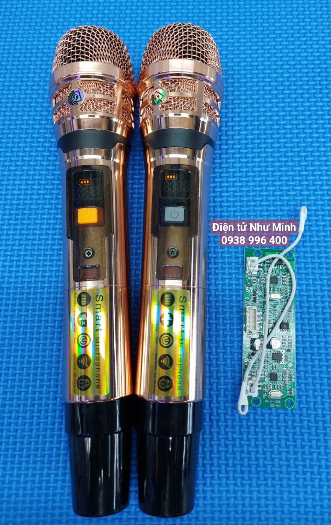 Mạch DSP15 Kèm Mic Không Dây UGX20 Gold