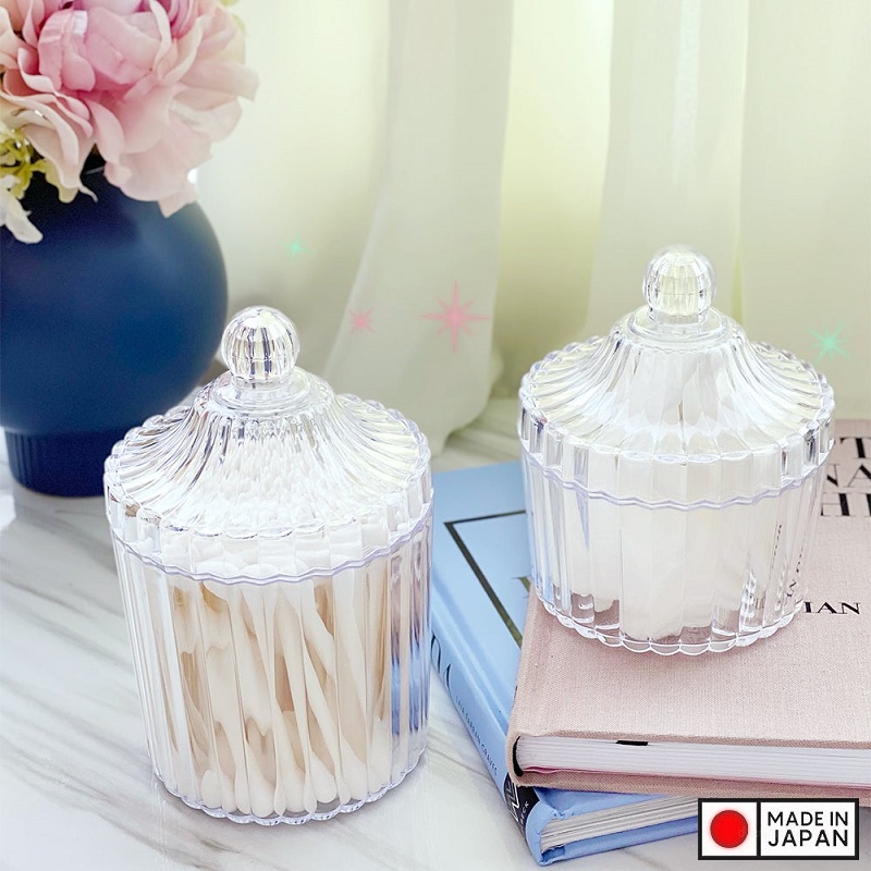 Hũ đựng bánh kẹo, mứt tết phòng khách 190ml - Hàng Nội Địa Nhật Bản