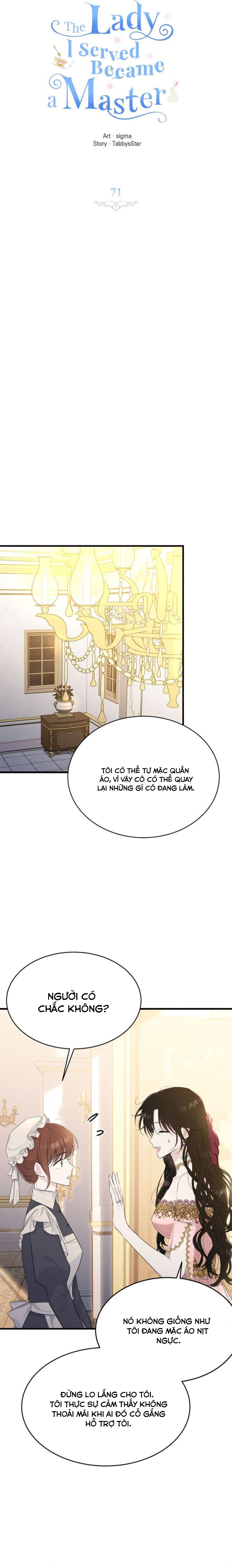 vị tiểu thư tôi từng theo hầu đã trở thành thiếu gia chapter 71 15