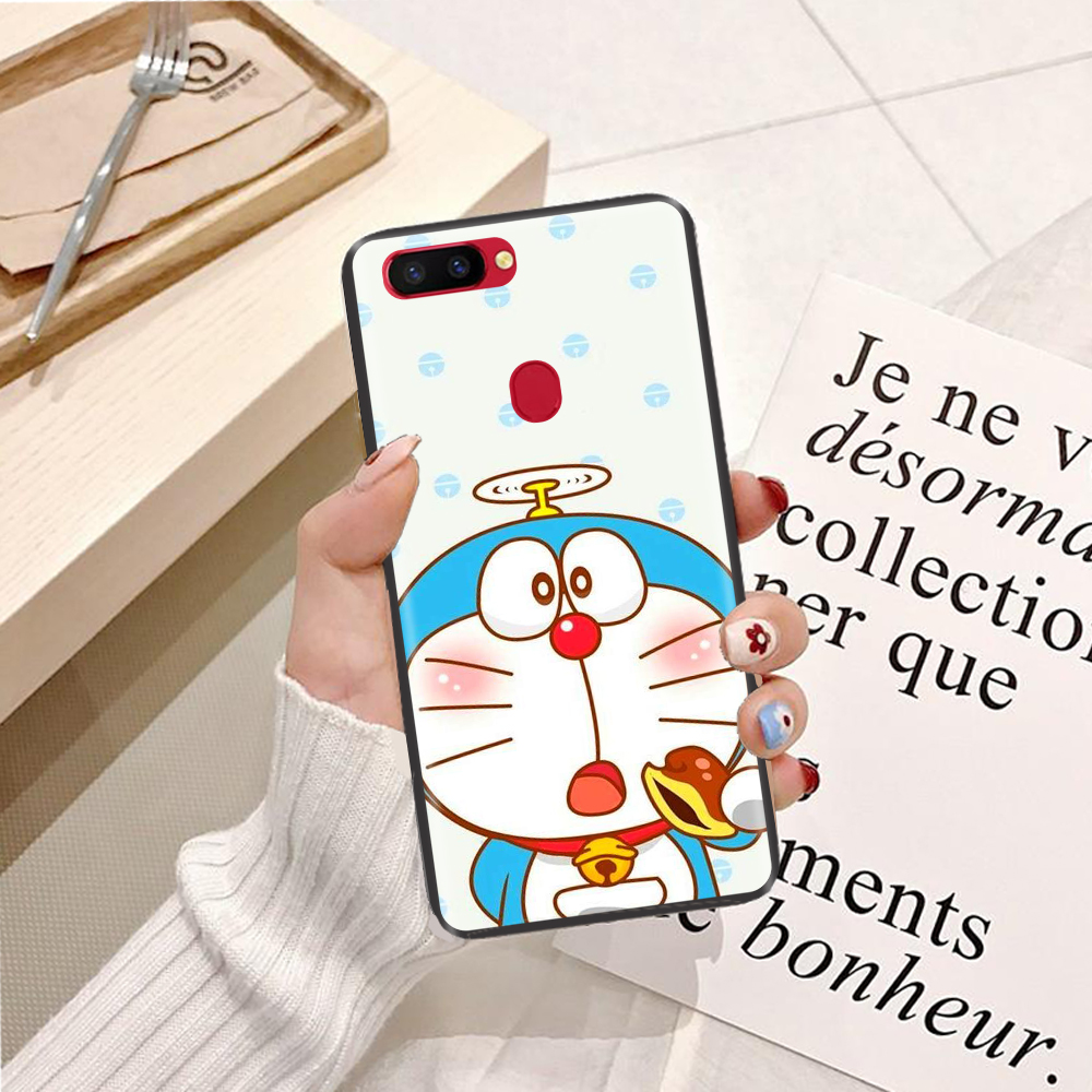 Ốp lưng điện thoại Oppo R11S viền silicon dẻo TPU  hình Doremon Dễ Thương - Hàng chính hãng