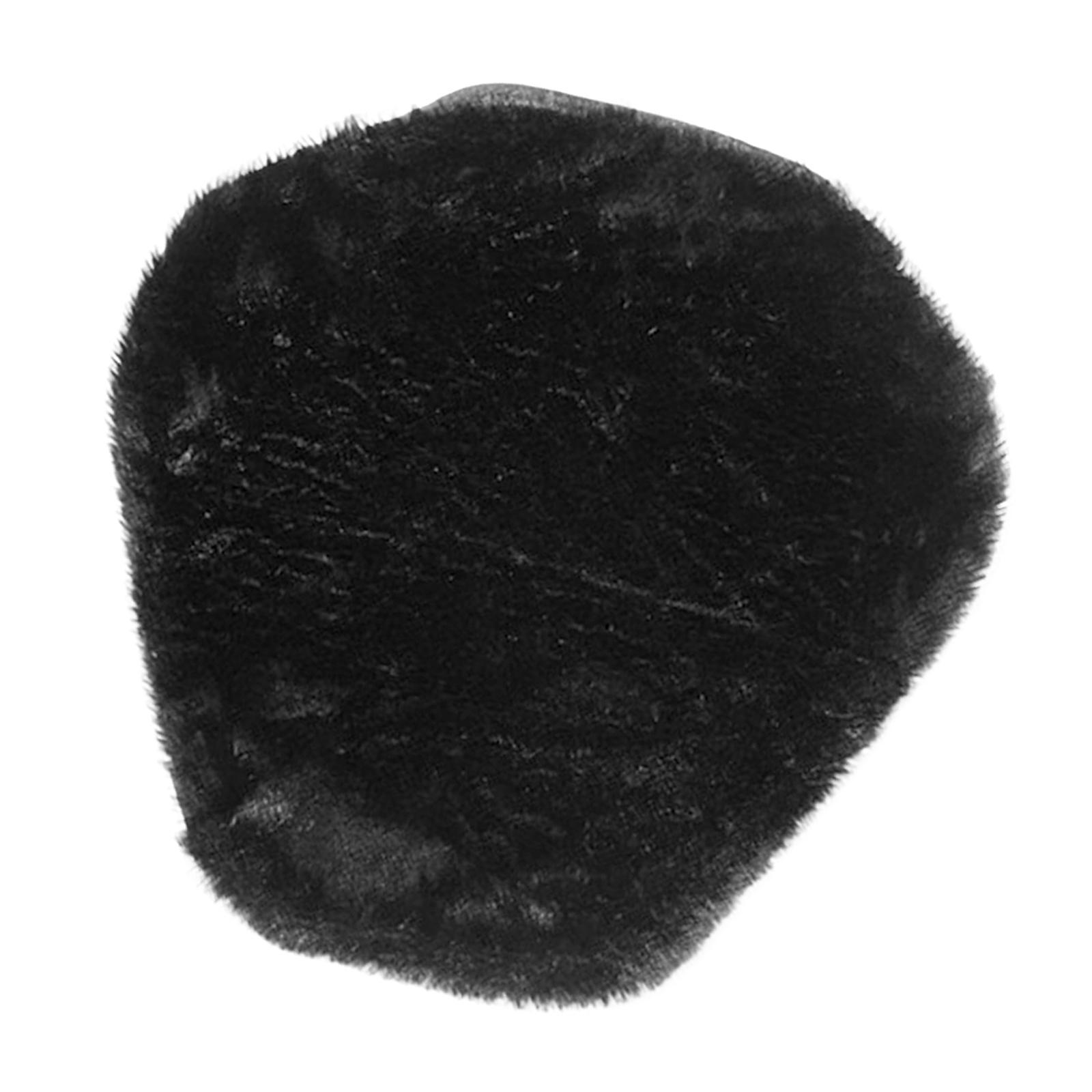 Motorcycle Seat Cushion Cover Scratch Easy Installation Decorative fleece