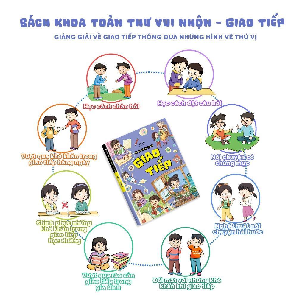 Sách - Sách Bách Khoa Toàn Thư Vui Nhộn - Khơi Dậy Khả Năng Giao Tiếp/Thí Nghiệm Khoa Học/Quản Lý Thời Gian/... (Trọn Bộ)
