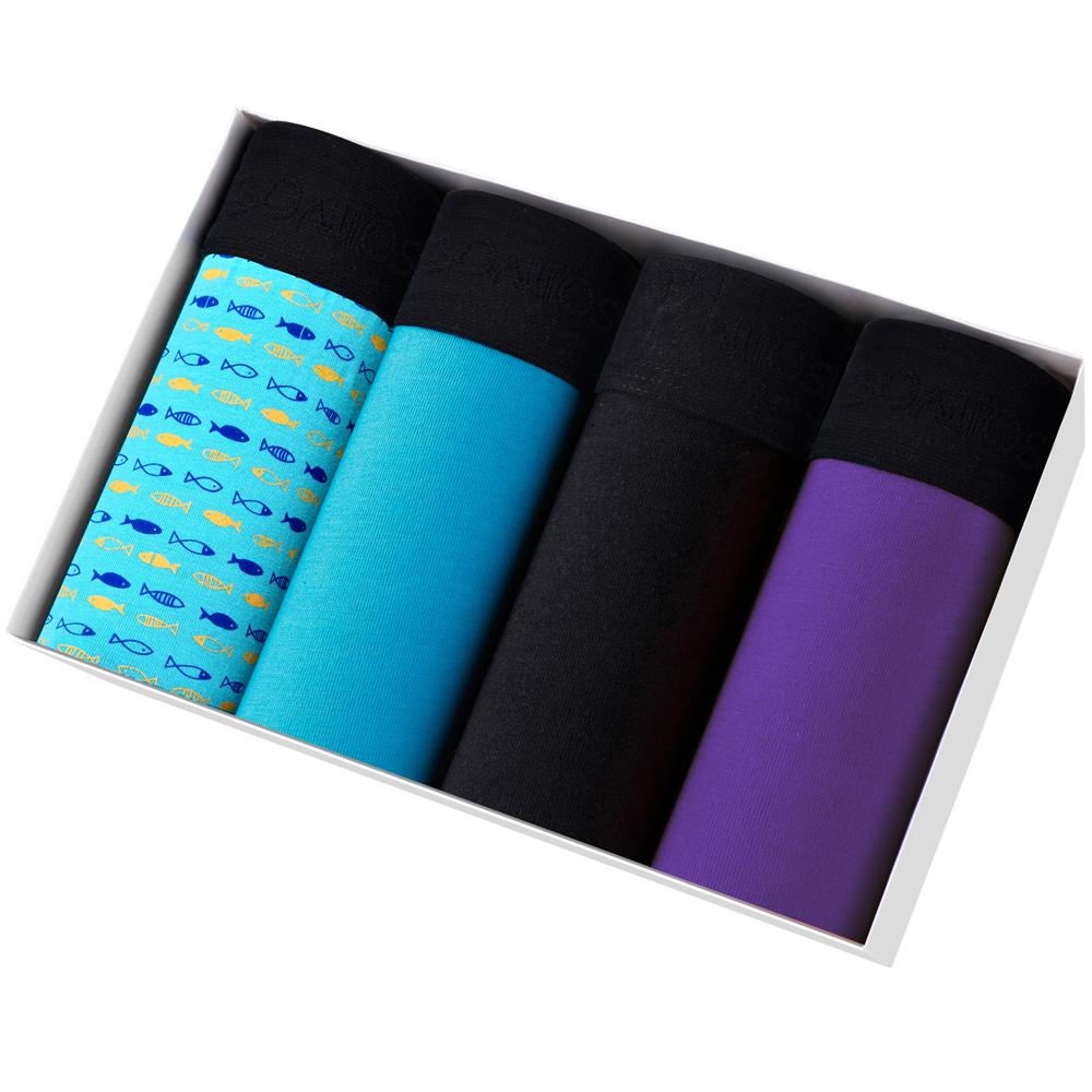 4 Bộ Quần Lót Nam Quần Lót Cho Người Đàn Ông Trượt Gợi Cảm Homme Quần Lót Boxer Calson Nam Quần Lót Boxershorts Cotton Cao Cấp chất Lượng