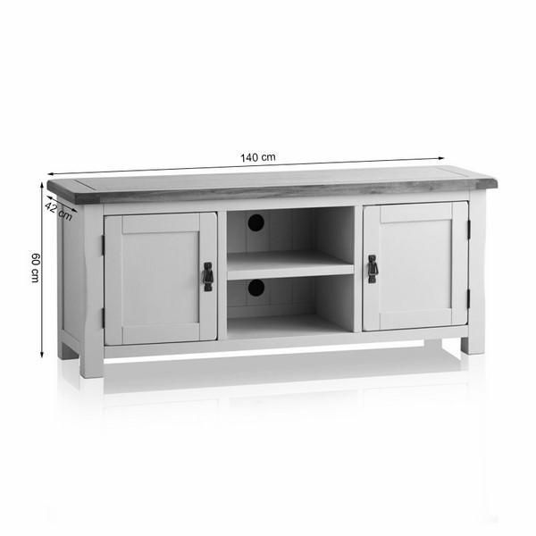 Tủ TV 2 cánh Kemble gỗ sồi