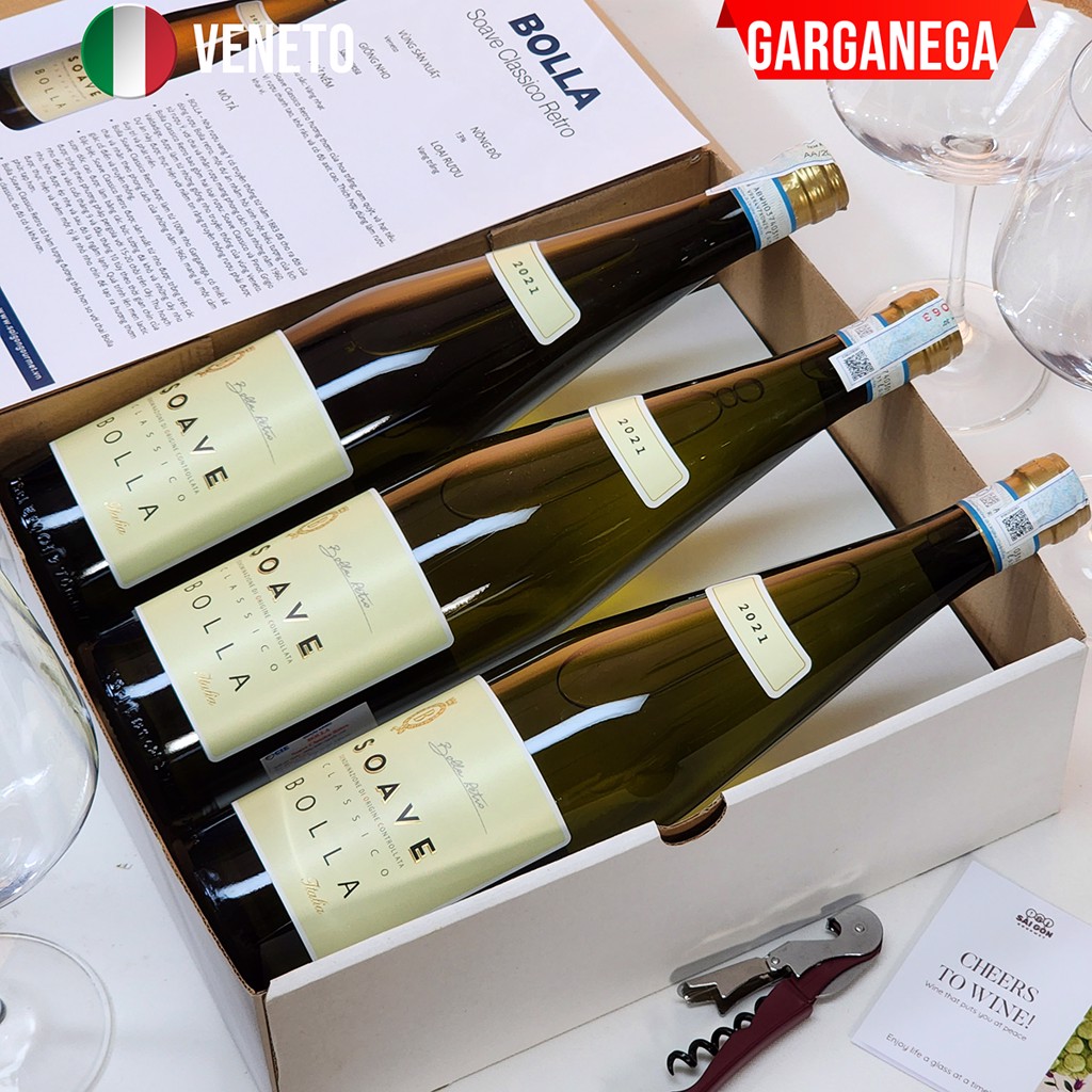 Vang Trắng Italy BOLLA SOAVE CLASSICO RETRO