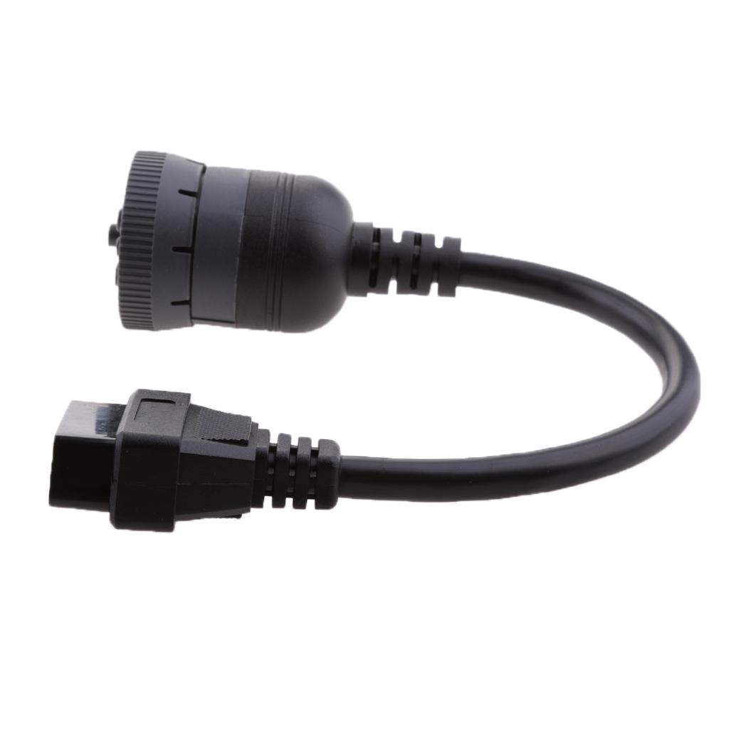 9 Pin J1939 Đến 16 Pin OBD2 OBDII Cắm Bộ Chẩn Đoán