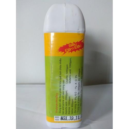 Phân bón lá sinh học Bio TRÙN QUẾ 01 - chai 250 ml