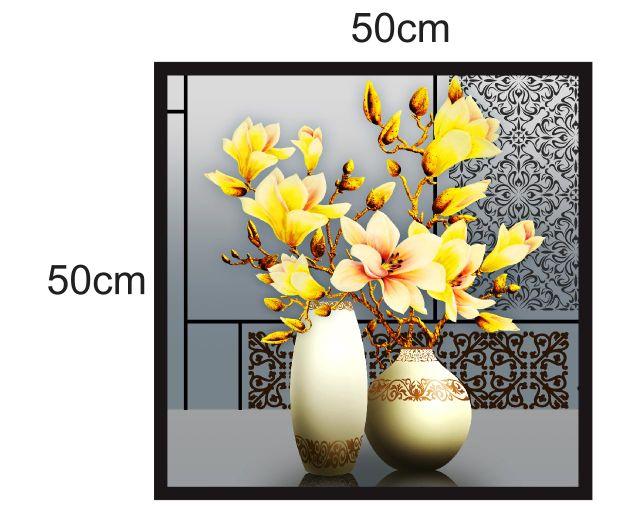 Bộ 3 tranh decal dán tường cực đẹp _50cm x 50cm mỗi tấm_DECAL VIP