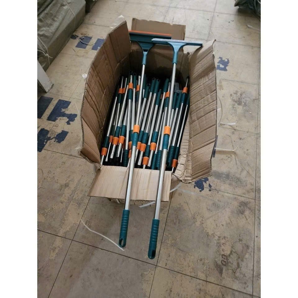 Cây Lau Kính, Gạt Chùi Kính Đa Năng 2 Đầu Trong 1, Cán Tăng Giảm Chiều Dài Tiện Lợi - HÀNG CHÍNH HÃNG MINIIN