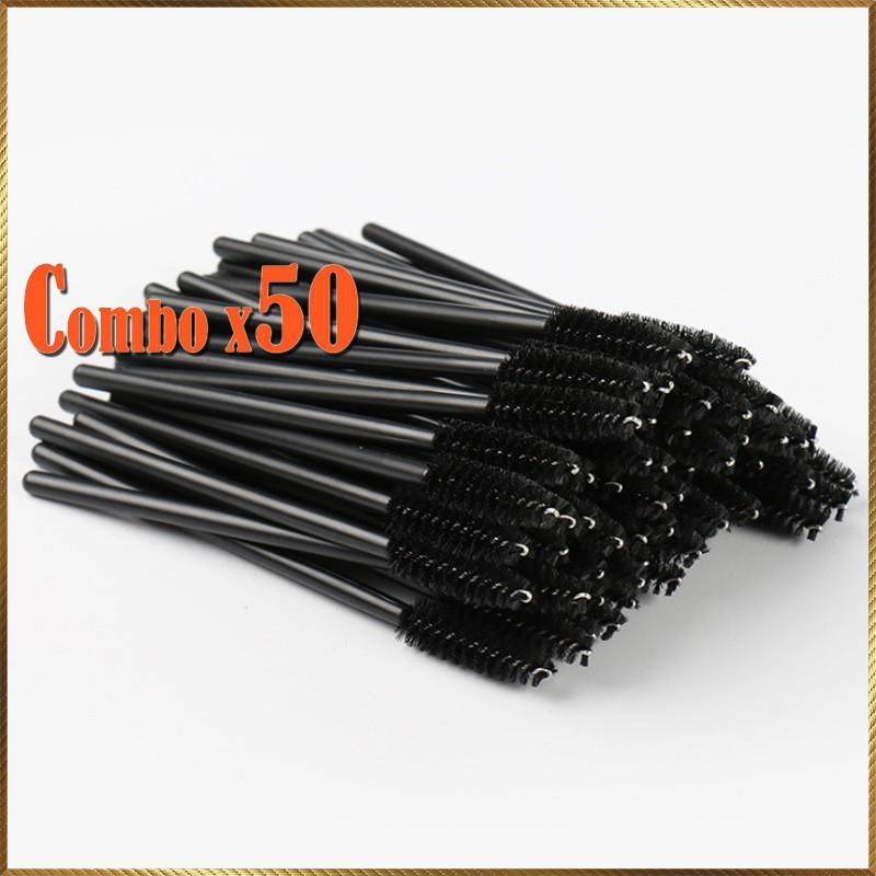 Cọ Mascara Chuốt Mi Dùng 1 Lần Túi 50 Cái