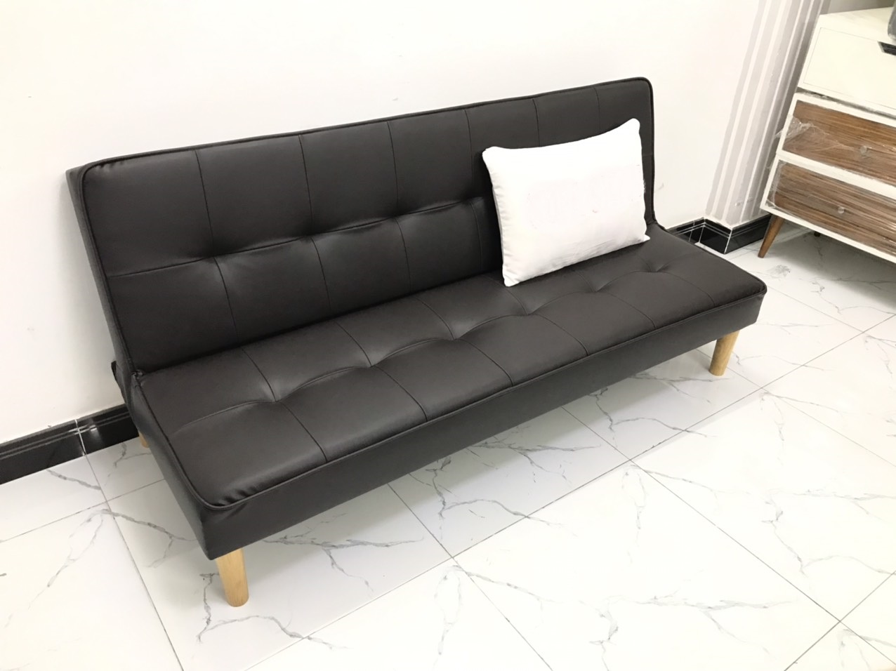 Ghế sofa giường 1m7x90, sofa phòng khách Sivali08 Ghế dài