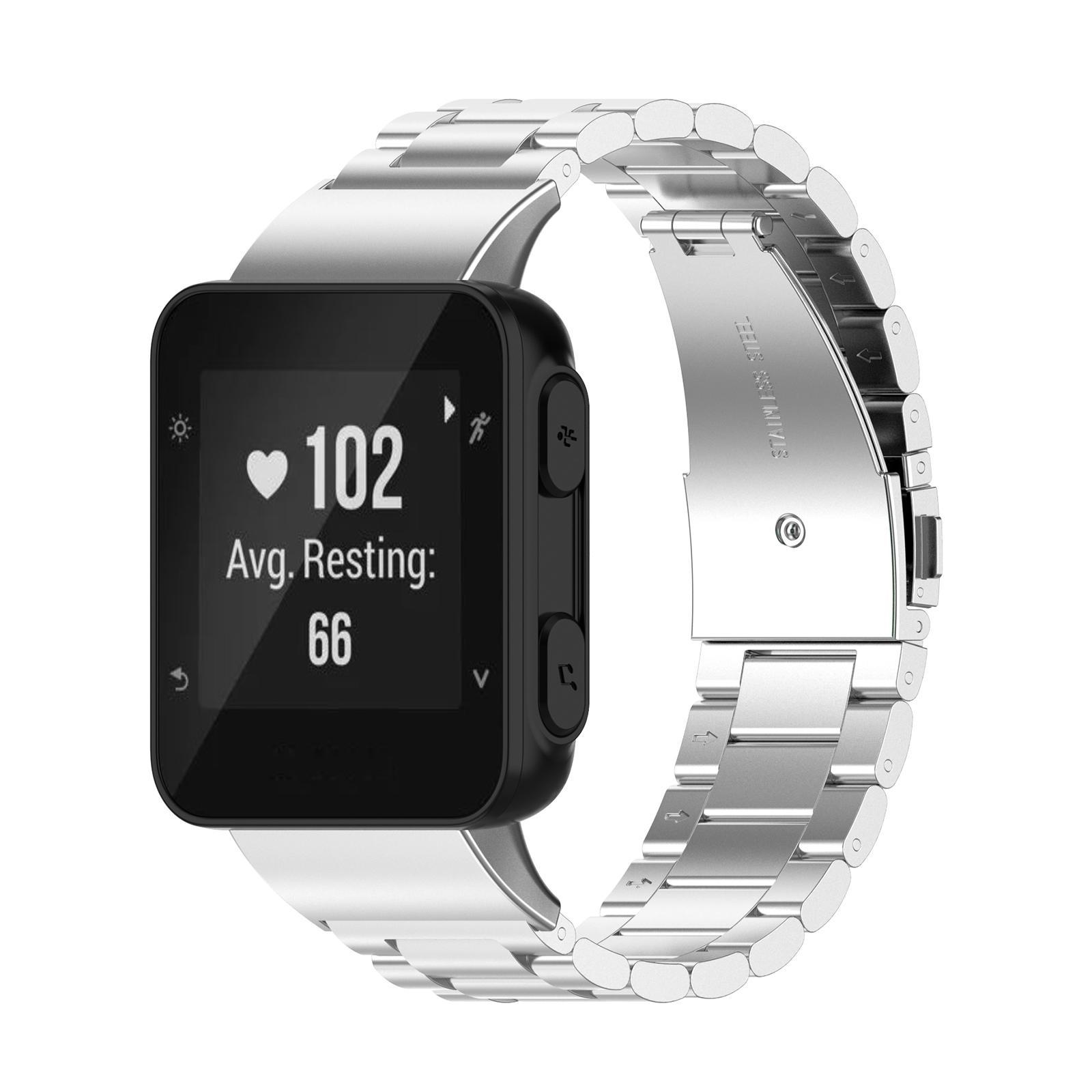 Watch Band Replacement fits for Forerunner 30 35 35J Silver