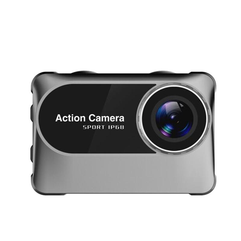 Camera hành động WiFi 4K 1080 HD 2.0 inch Màn hình 10m 150d Máy ảnh mũ bảo hiểm chống thấm nước dưới nước