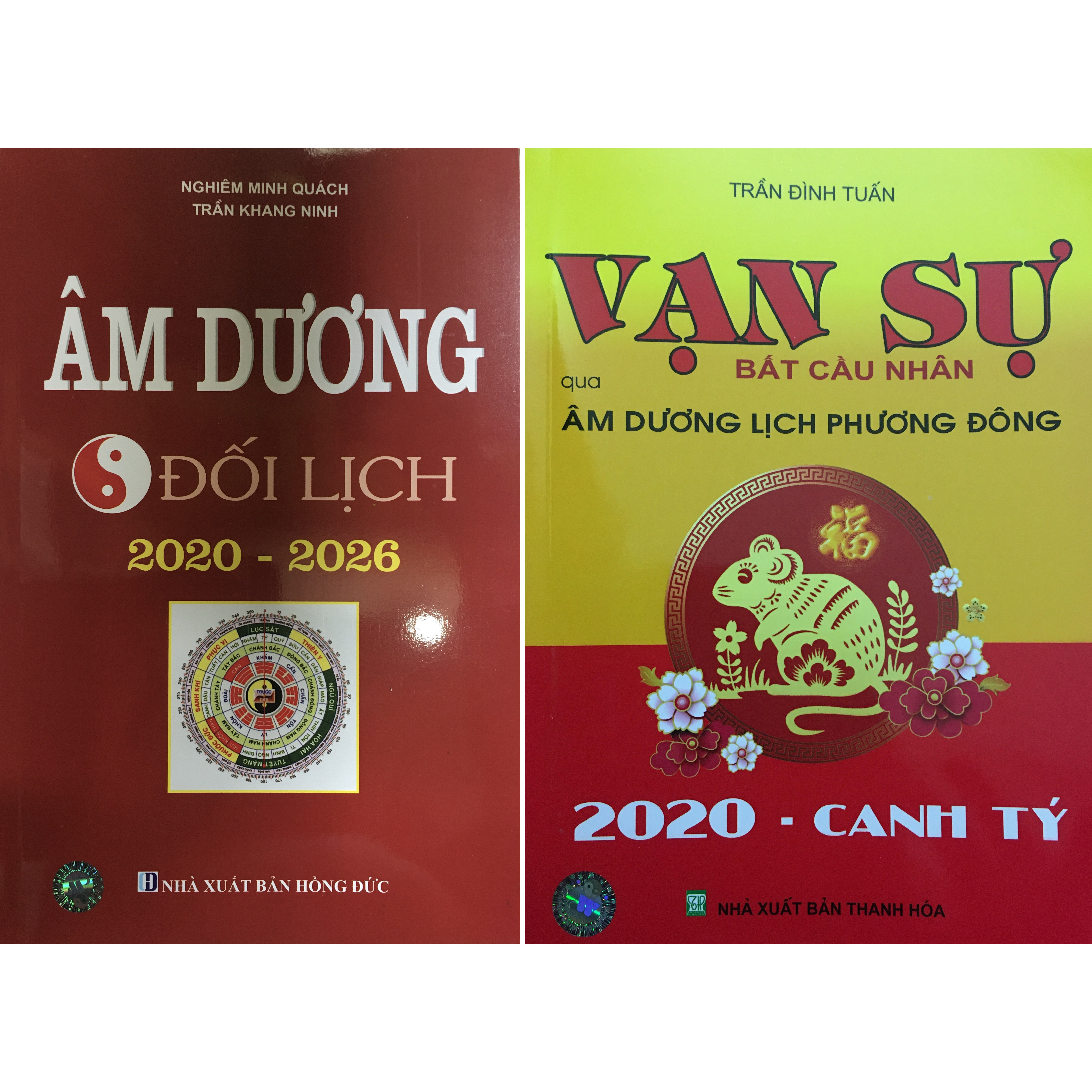 Combo 2 cuốn: Âm dương đối lịch + Vạn sự bất cầu nhân qua âm dương lịch phương đông