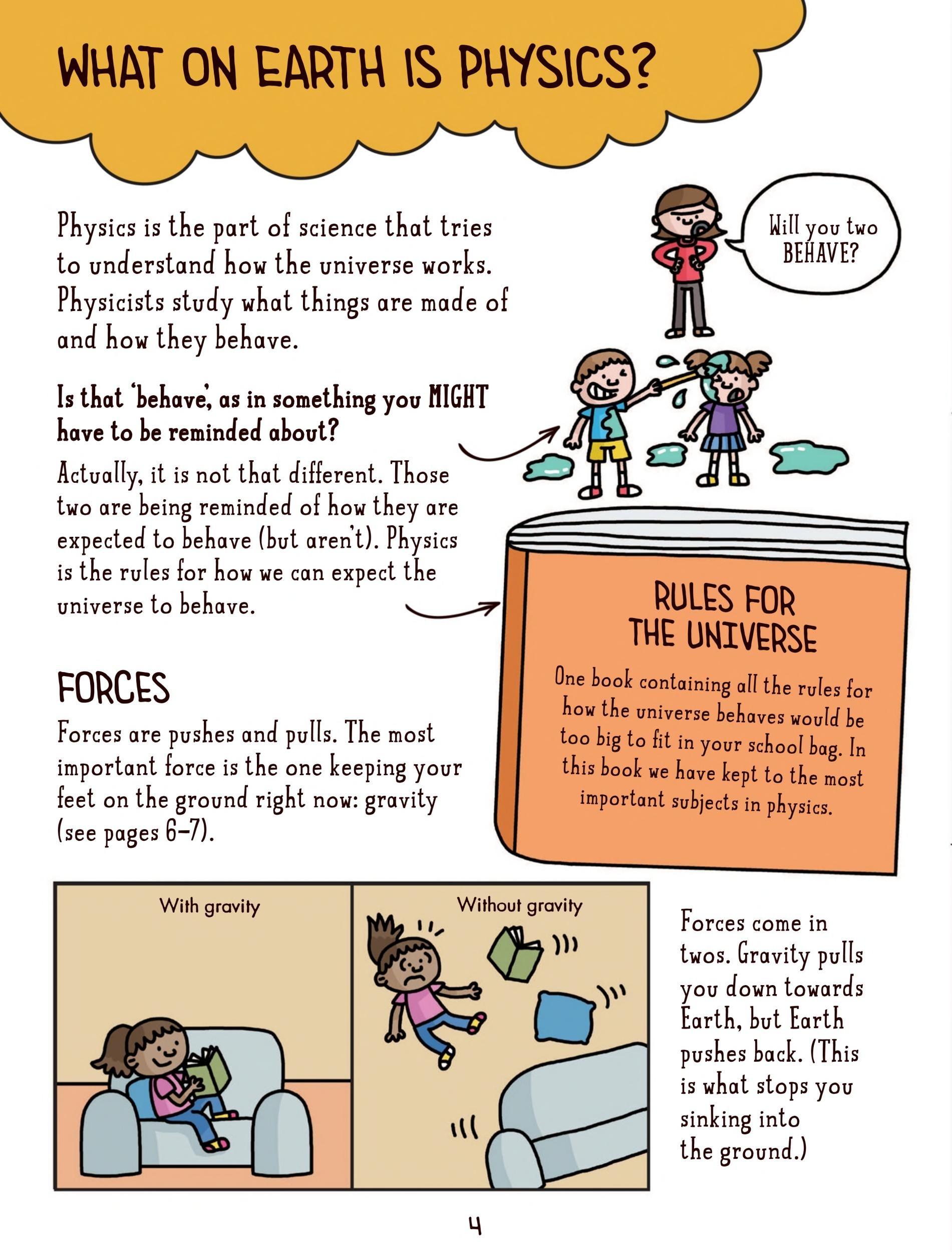 Sách ngoại văn: Comic Strip Science - Physics