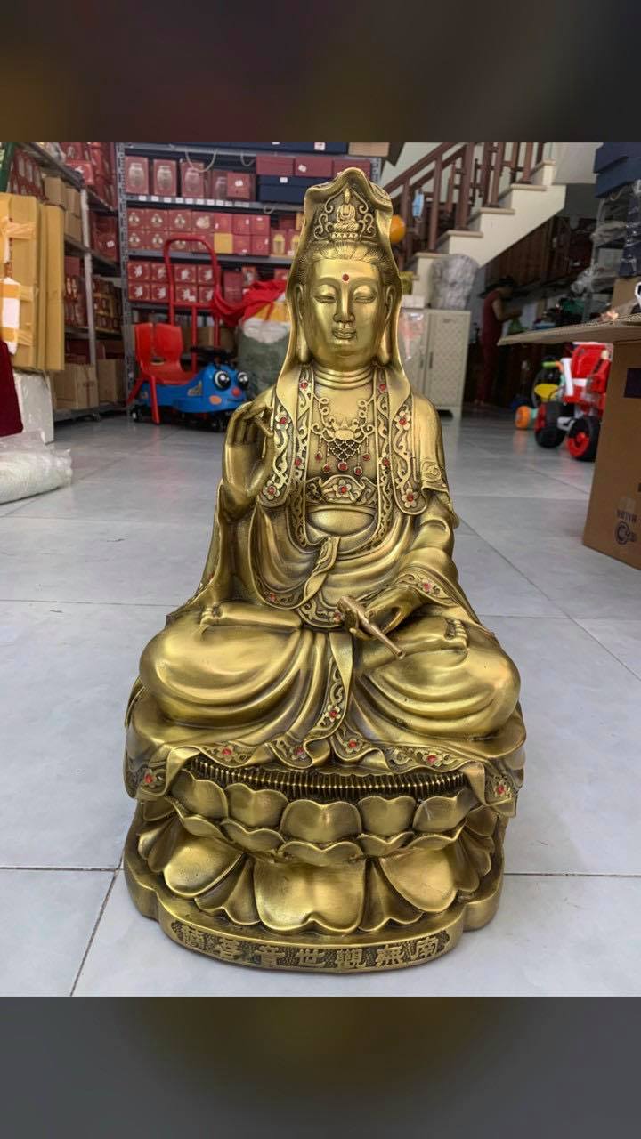 Quan âm ngồi bằng đồng