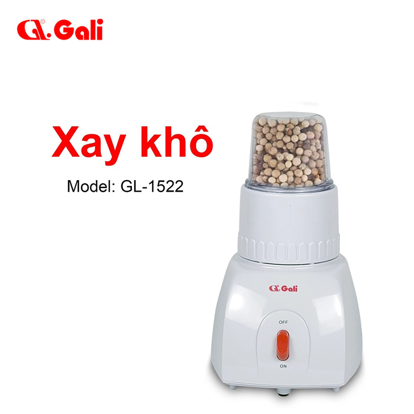 Máy xay sinh tố 2 cối Gali GL-1522 - Hàng chính hãng