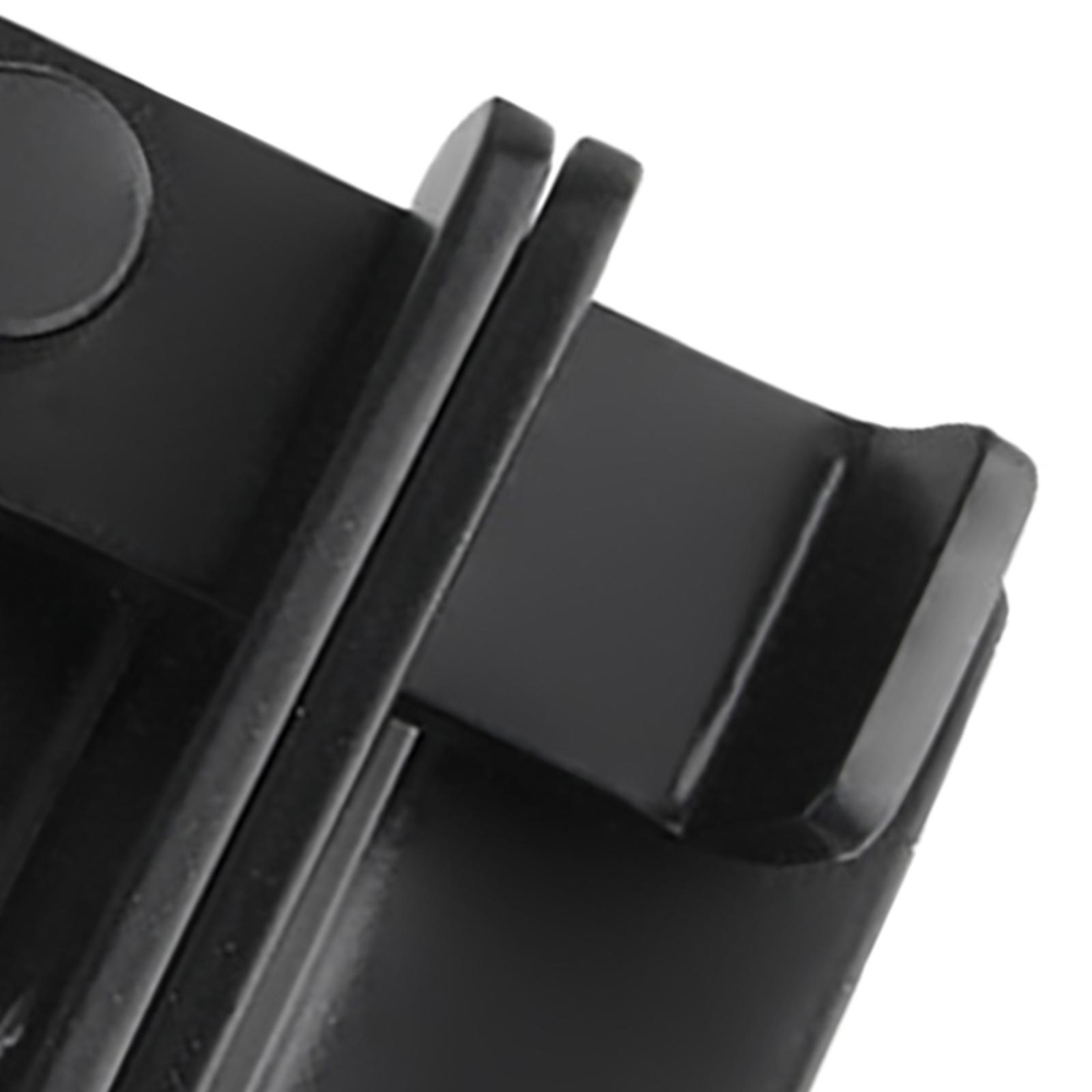 2 Pieces Door Latch Lock Lightweight Door for Drawer Fences Black