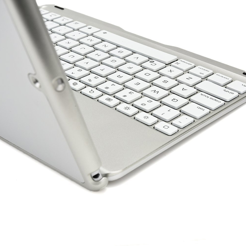 Bàn phím Bluetooth F8S cho iPad Mini 123 - 7 màu đèn cho bàn phím