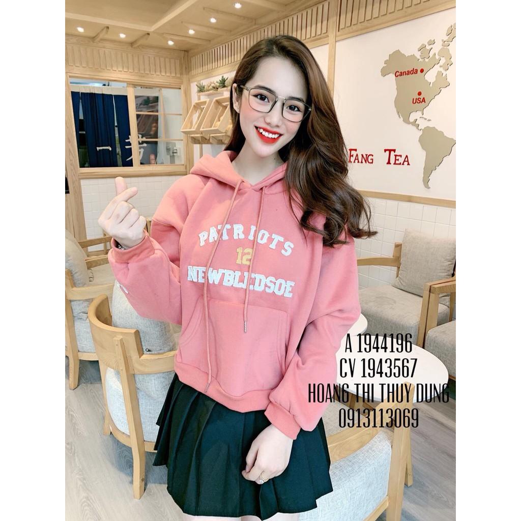 Áo Khoác Hoodie Thời Trang mặc vừa đẹp cho bạn dưới 55kg