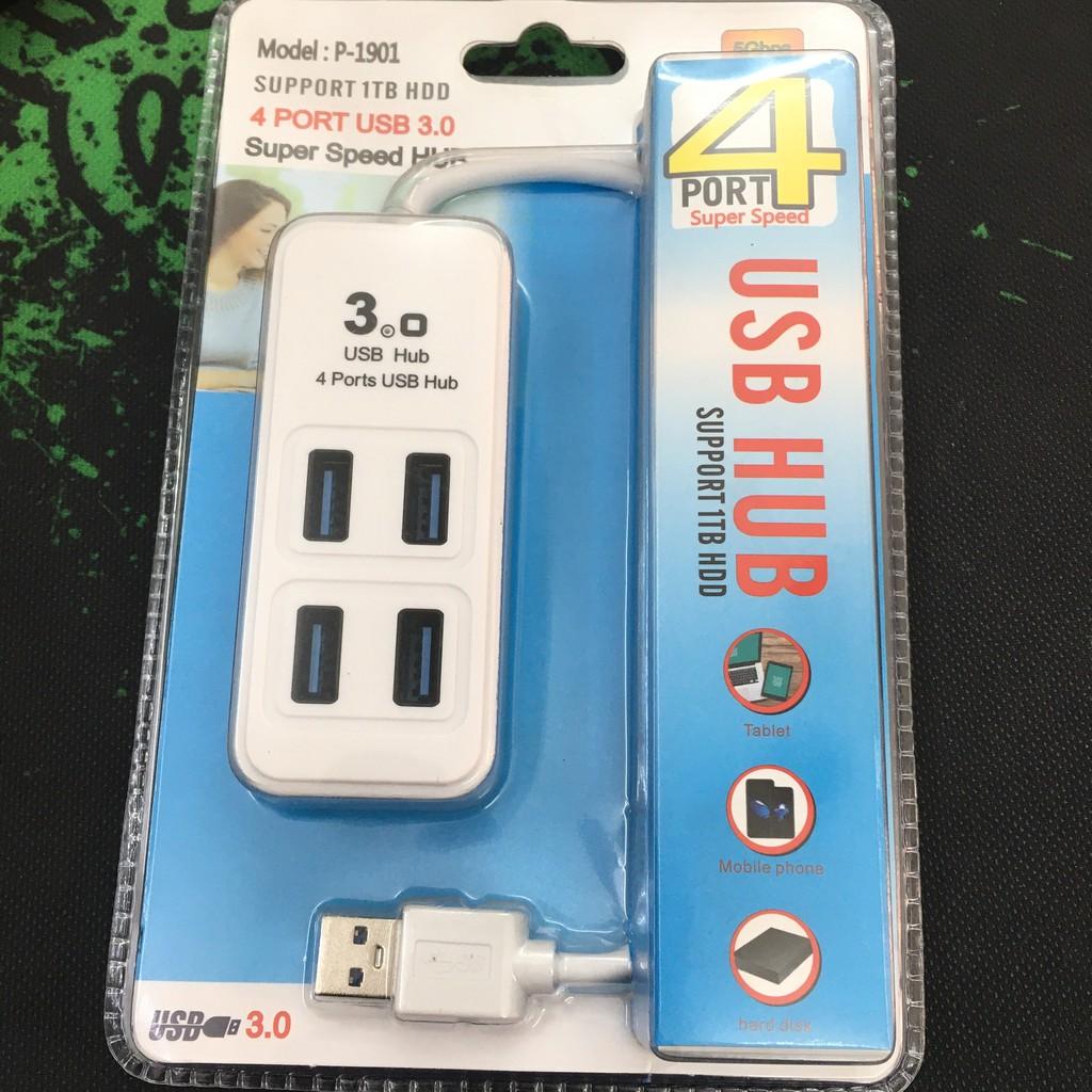 Bộ Chia Usb 4 Cổng 3.0 Giao Màu Ngẫu Nhiên - HomeComputer