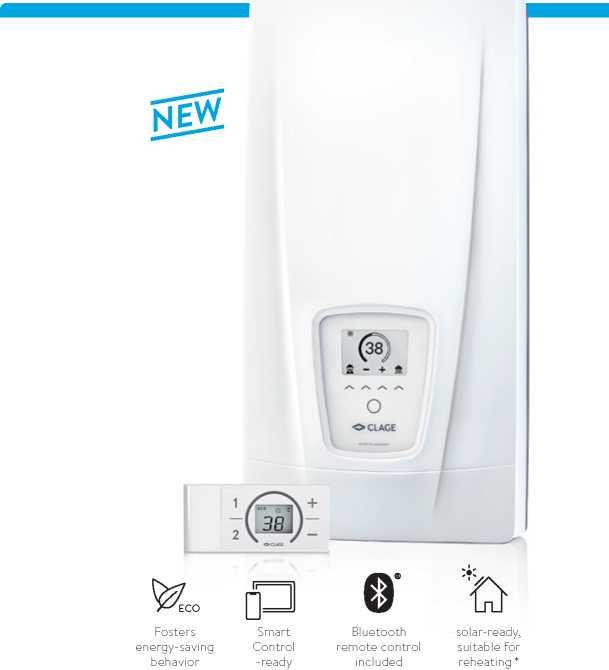 Máy nước nóng tức thì E-Comfort DEX Next S - Hàng chính hãng