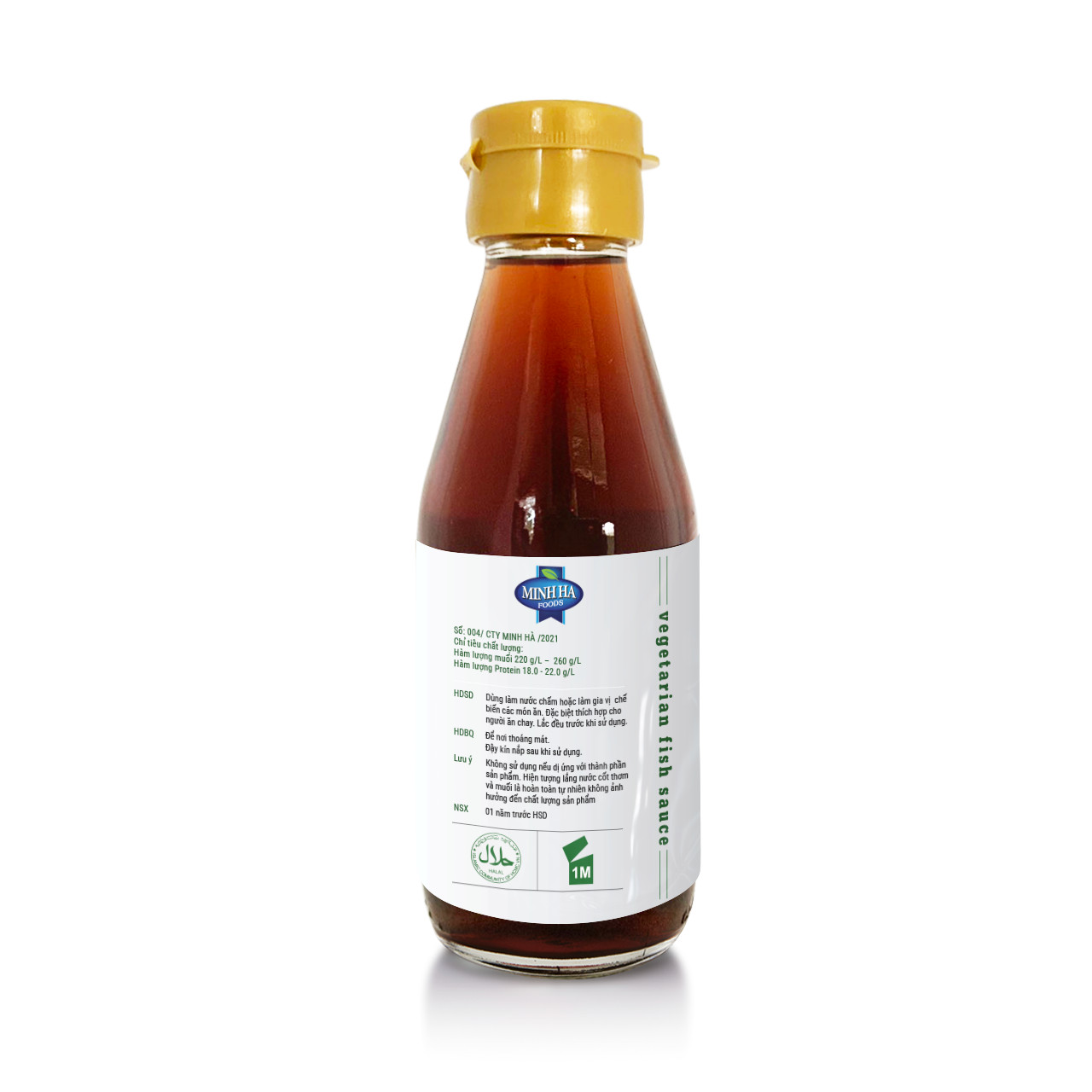 Nước mắm chay nguyên chất 180ml - Thương hiệu Nhất Tâm