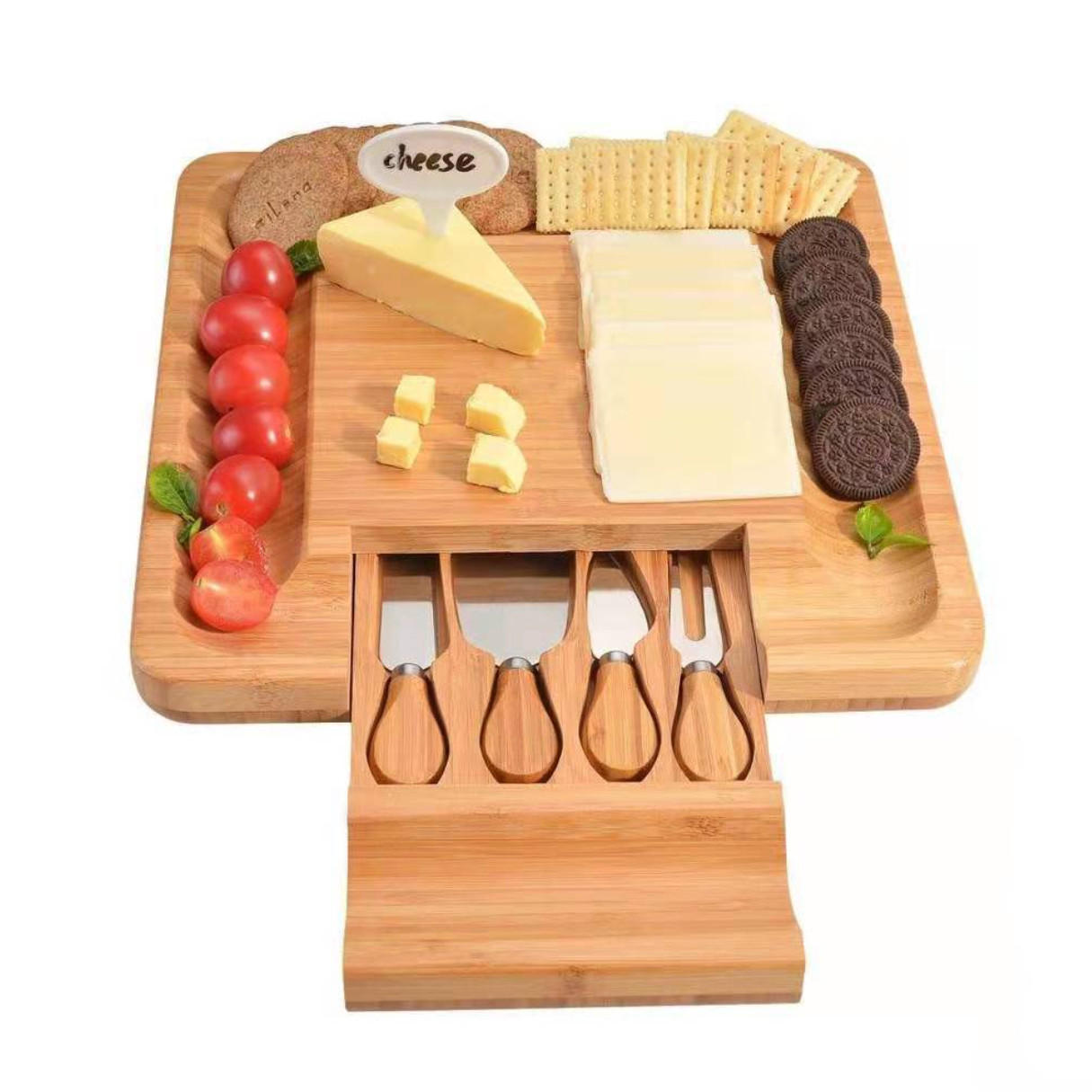 Bộ Set Đựng Thức Ăn Trang Trí Đẹp Mắt Charcuterie Cheese Deluxe