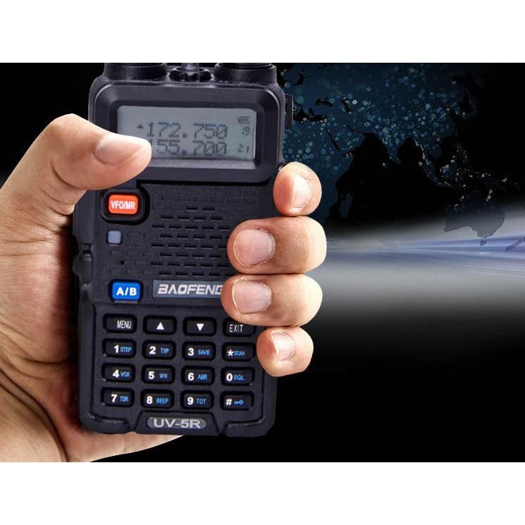 Bộ Đàm Baofeng Màn Hình LCD UV-5R 0678 Băng Tầng Kép