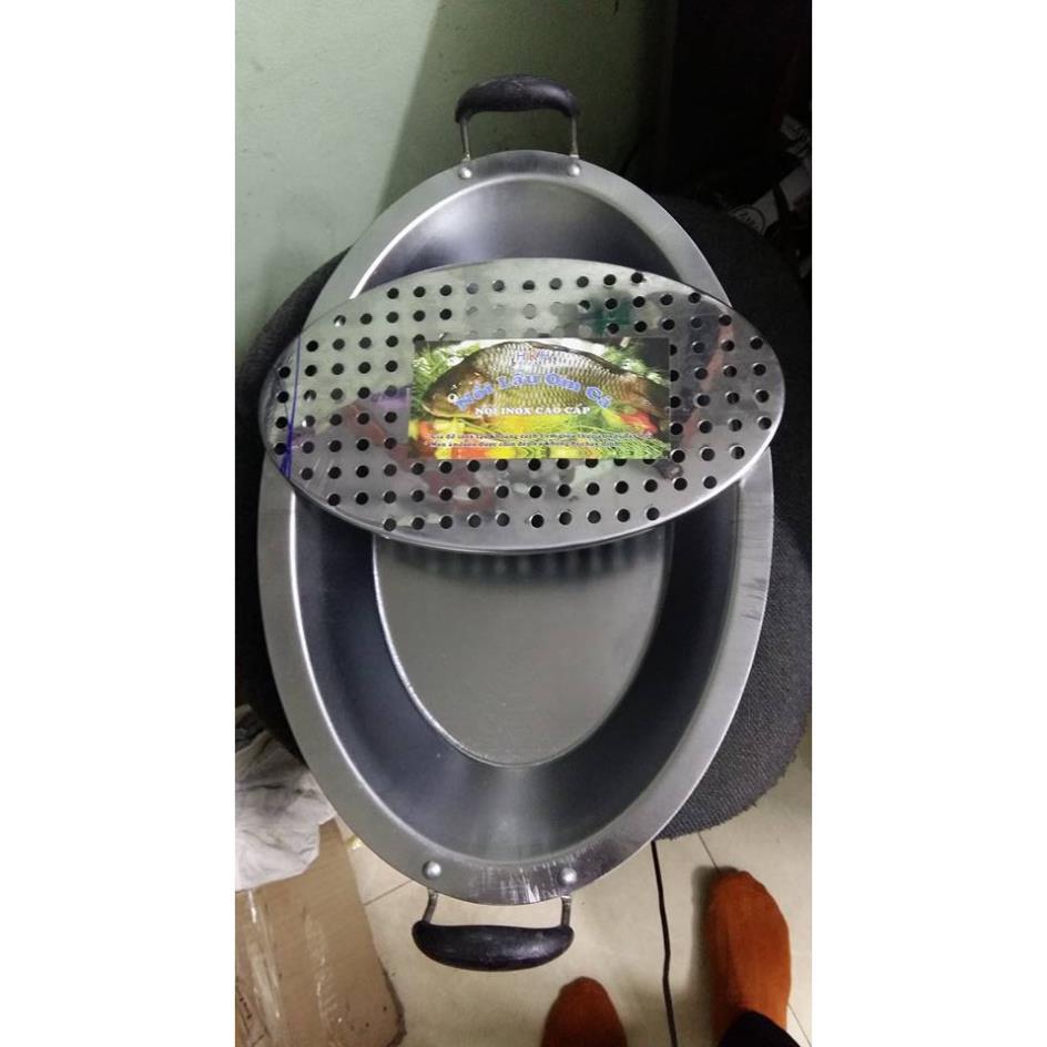 Khay lẩu cá chép om dưa dùng được tất cả các loại bếp nhiệt bếp từ, bếp ga , điện