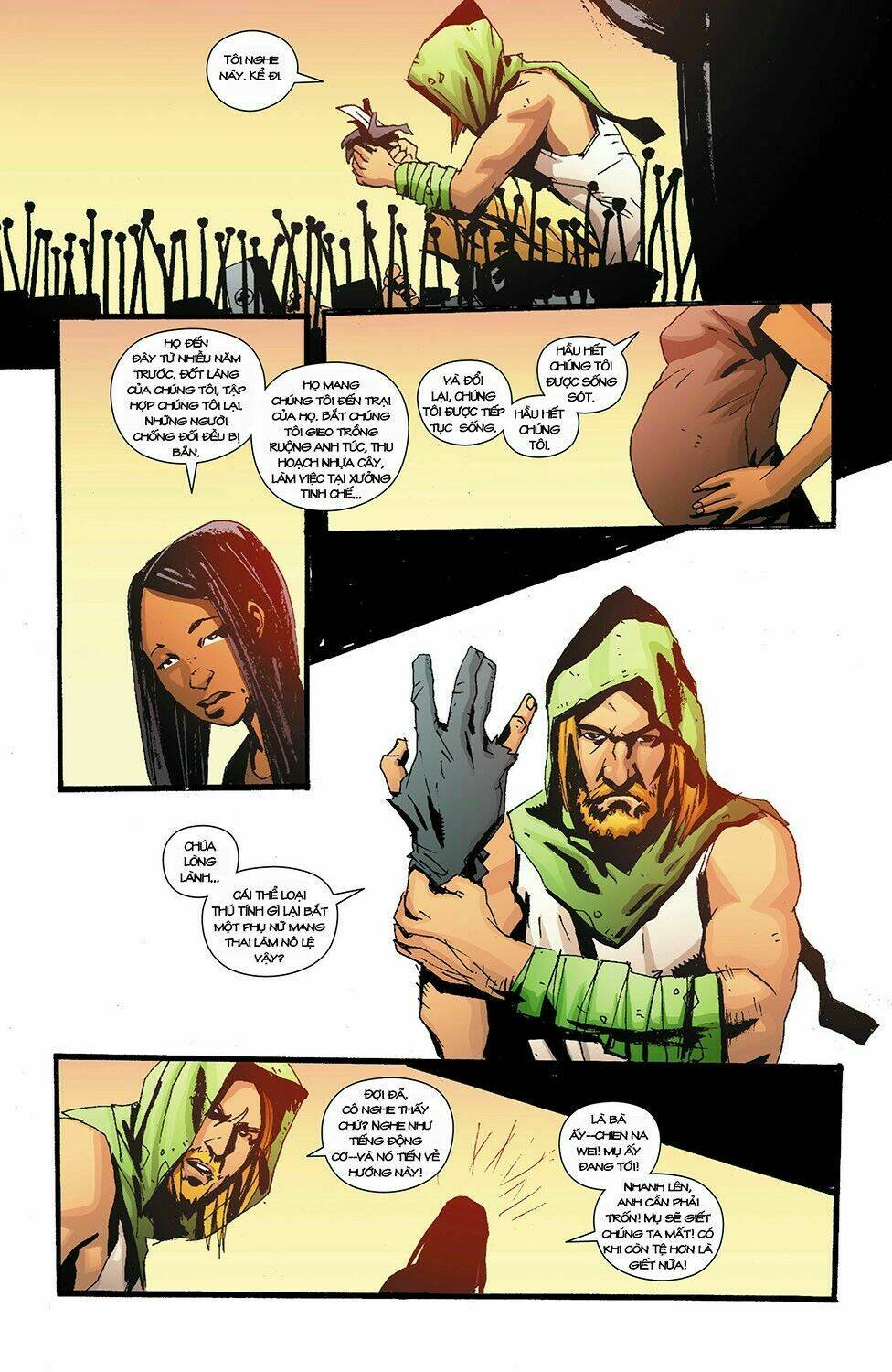 green arrow: year one chapter 3 7