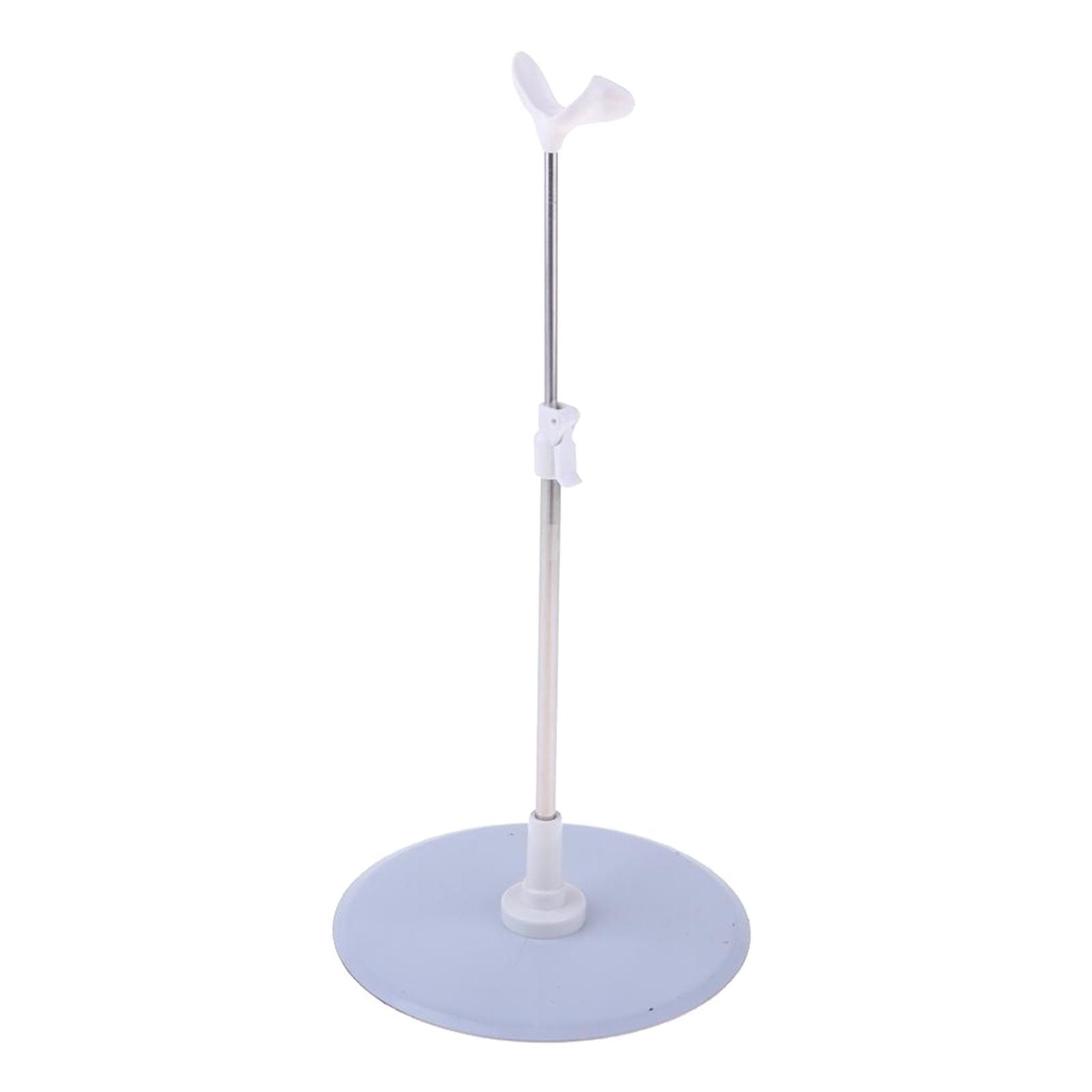 2 Adjustable Doll Stand Support with /3 1/4 Dolls Decoration