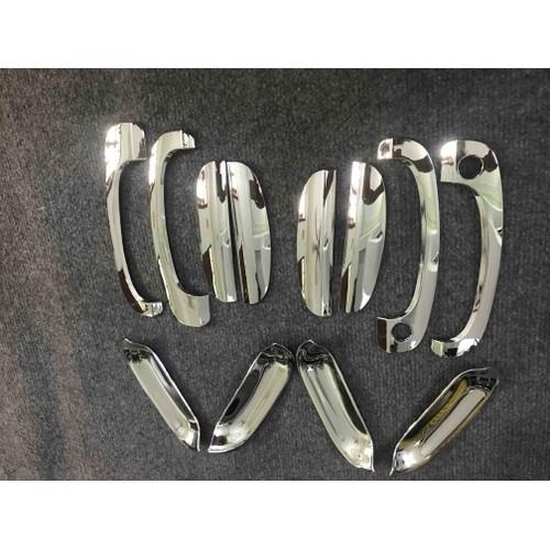 Bộ ốp tay và hõm cửa xe Hyundai Getz mạ crom
