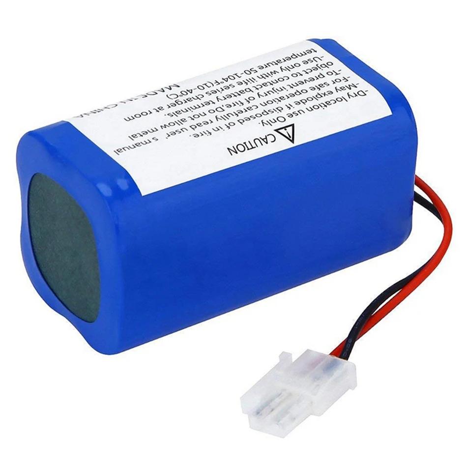 2023 Mới 14.8V 3500MAh 14.4V 3.5Ah Pin Lithium Cho ILIFE A4 A4s V7 A6 V7s Plus Robot Hút Bụi ILife 4S1P Dung Lượng Thực Màu Sắc: 3500MAh