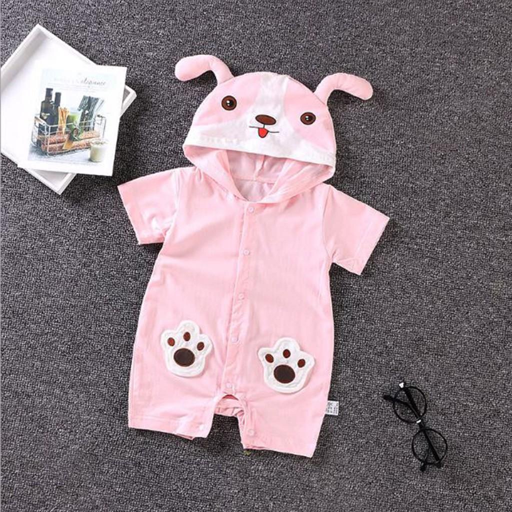 Body thú bodysuit cho bé bộ body đùi cho bé gái trai sơ sinh Cực Yêu hàng Quảng Châu mát mịn cao cấp từ 5-13kg - BDC14