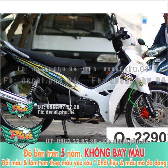 Tem rời Sirius xe đen trắng  -1