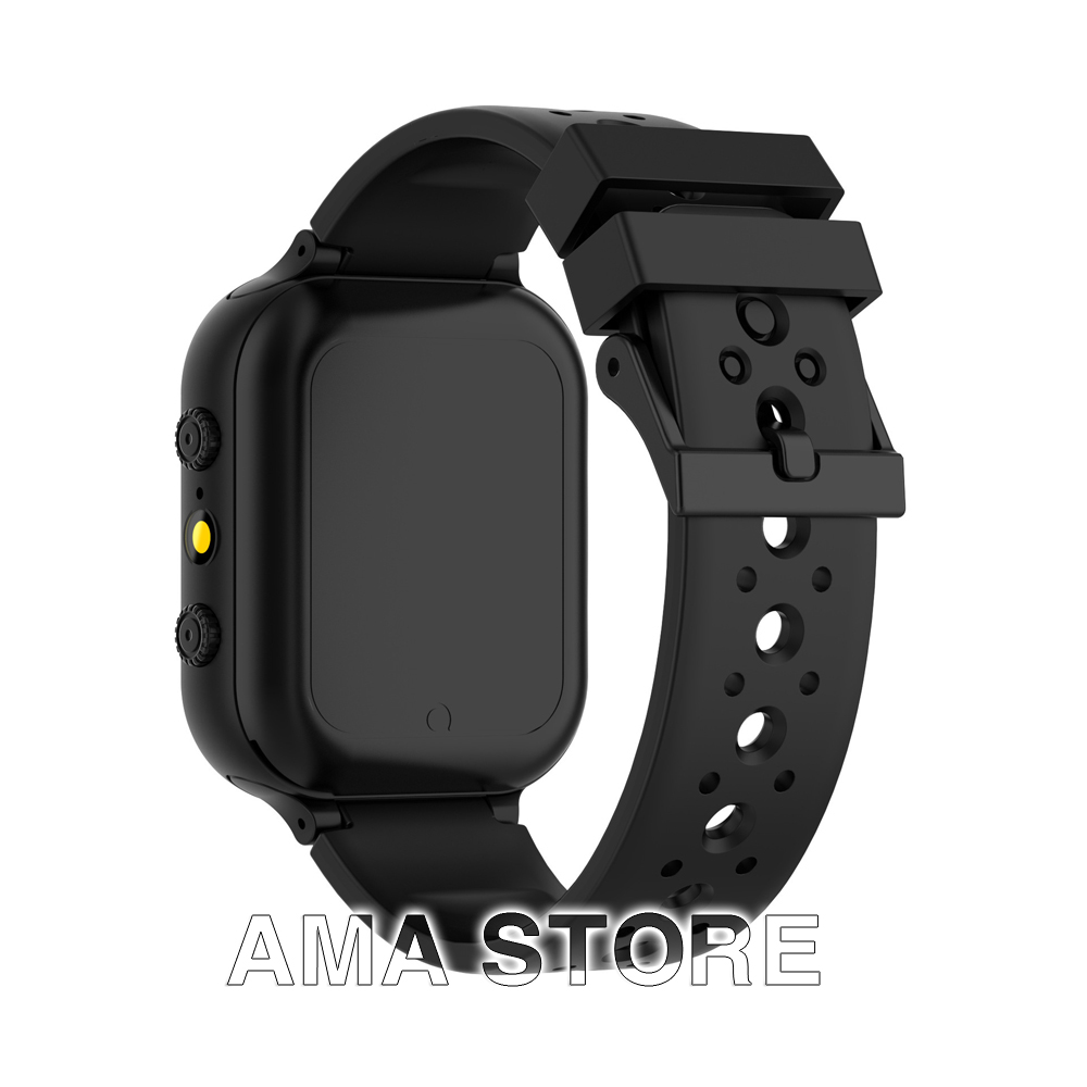 Đồng hồ Thông minh Trẻ em AMA Watch Q15 lắp SIM nghe gọi 2 chiều 3 màu Xanh Hồng Đen Hàng chinh hãng