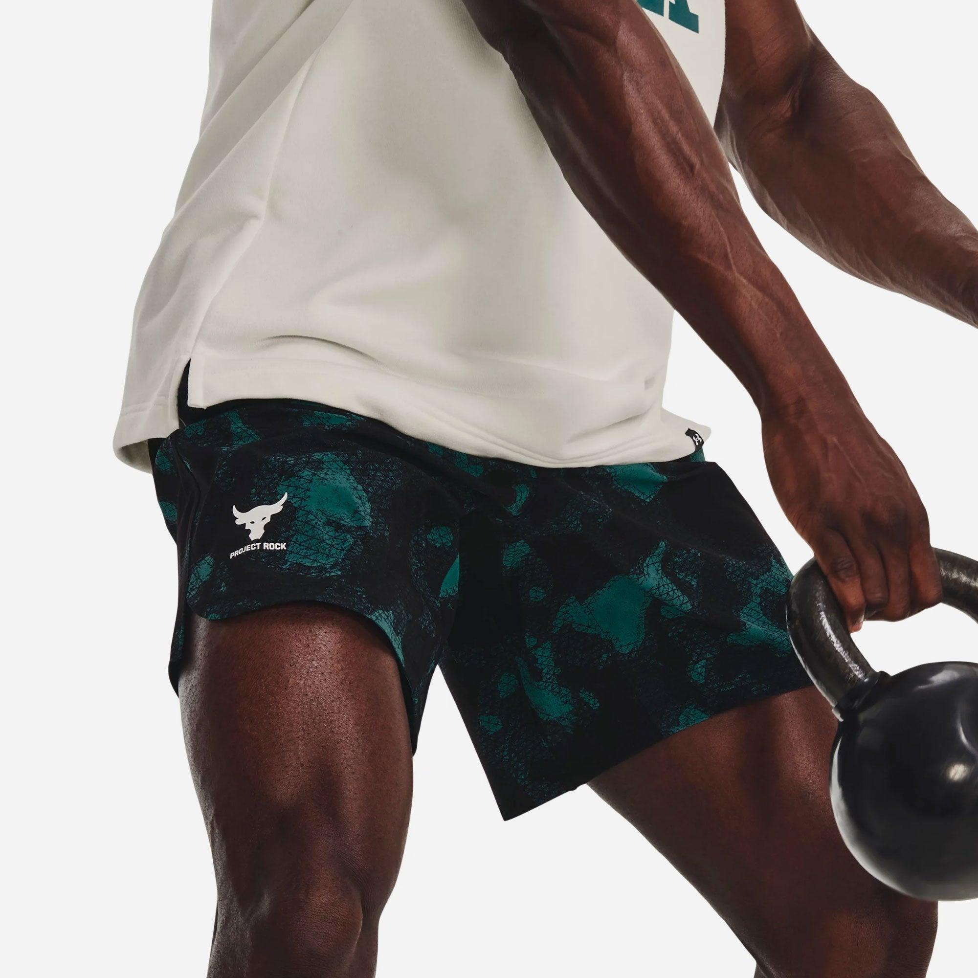 Quần ngắn thể thao nam Under Armour The Rock - 1377438-722