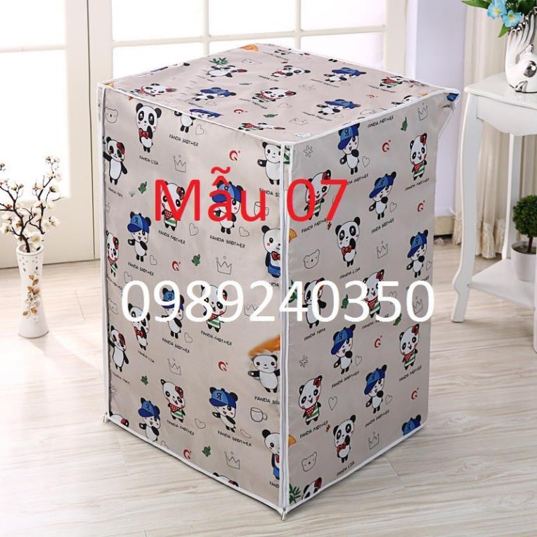 Vỏ bọc, áo trùm máy giặt lồng đứng chất tốt loại to 8kg, 9kg, 10kg,11kg LOẠI TỐT