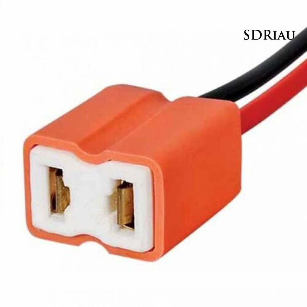 Bộ 2 Phích Cắm Đèn Pha H7 Cho Xe Hơi