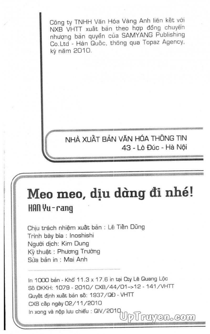 meo meo dịu dàng đi nhé chapter 2 2