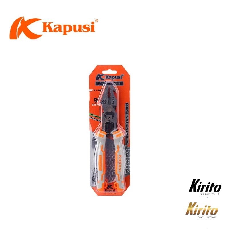 Kìm Đa Năng 9"/215mm CR-V K9021 – Kẹp, Cắt, Uốn, Tuốt Dây, Đóng Nhổ Đinh