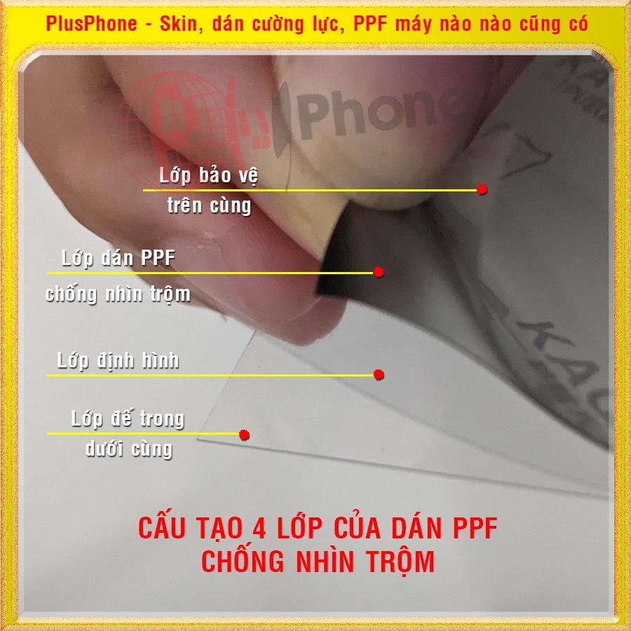Dán dẻo PPF chống nhìn trộm cho Samsung Note 10, Note 10 Plus