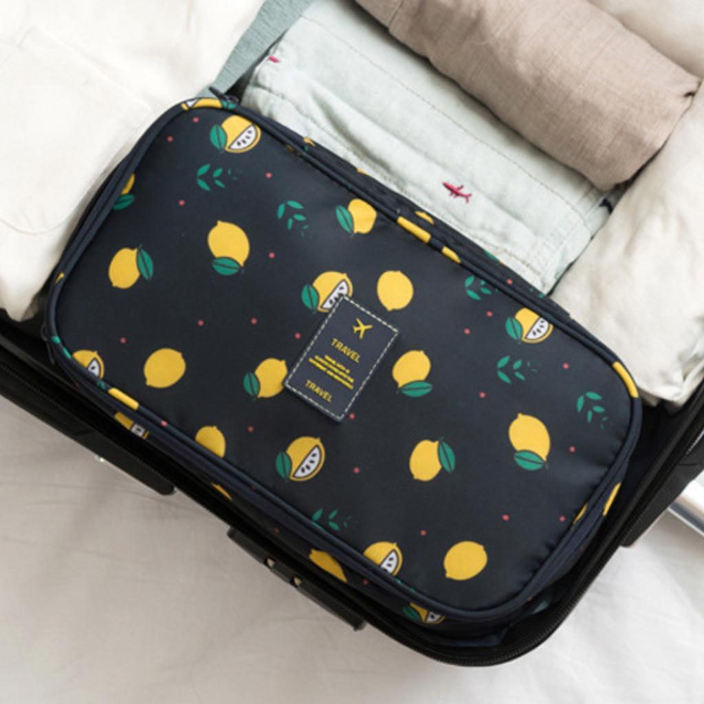 Túi du lịch đựng đồ cá nhân đồ lót vải Oxford cao cấp chống thấm TDL14