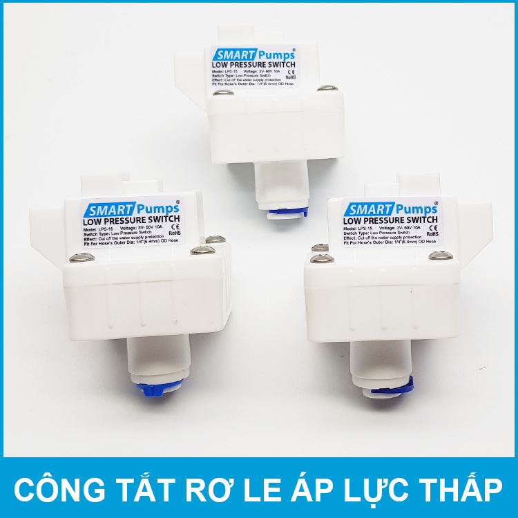 Công tắt áp thấp máy bơm máy lọc nước Smartpumps chính hãng