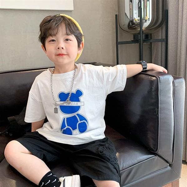 TA235 Áo COTTON ngắn tay CP X21538 cho bé từ 4-12T