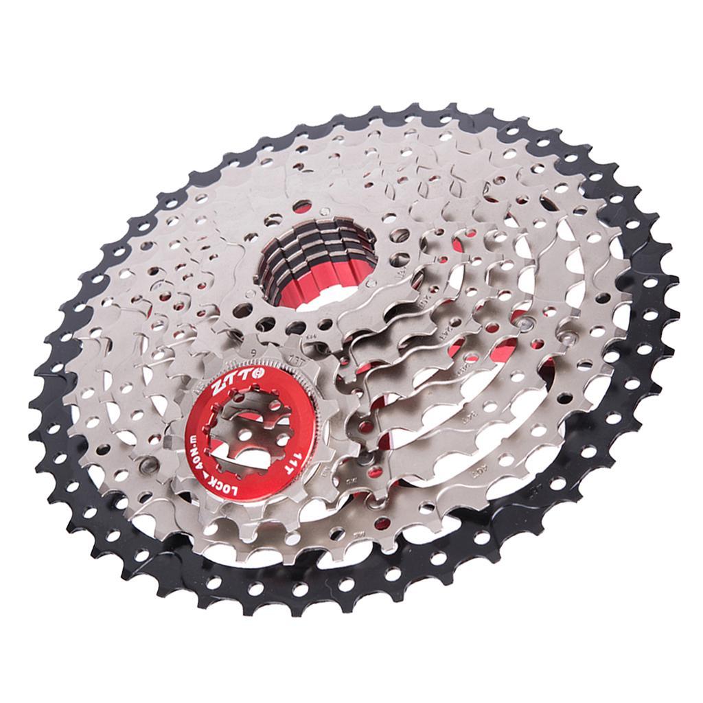 Bike Steel Cassette Freewheel 9 Speed 11-46T Flywheel Parts Component